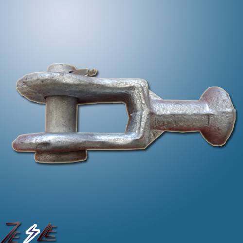 Steel pole line hardware